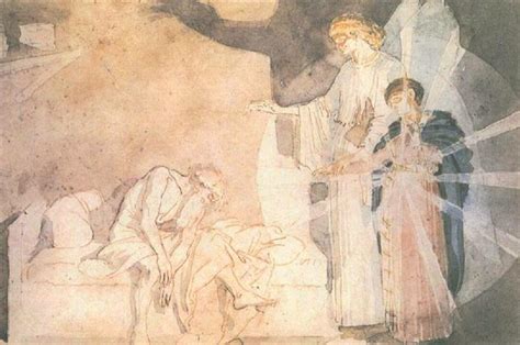 Joseph's dream, c.1855 - Alexander Ivanov - WikiArt.org