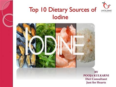 Top 10 Dietary sources of iodine