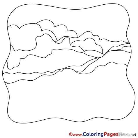 Hills free printable Coloring Sheets