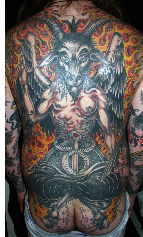 Baphomet tattoo 1 | Arte digital