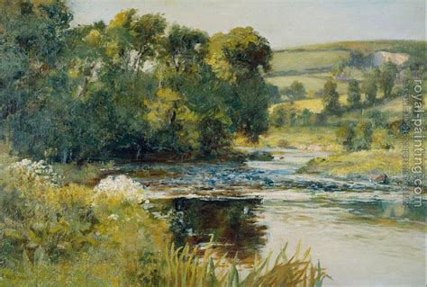 Streamside by Edward Mitchell Bannister | Oil Painting Reproduction