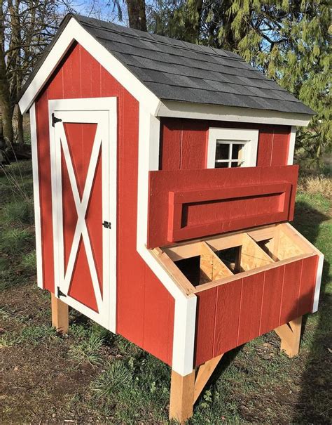 Chicken Coop Plans In Metric ~ DIY Chicken Coop from Plans