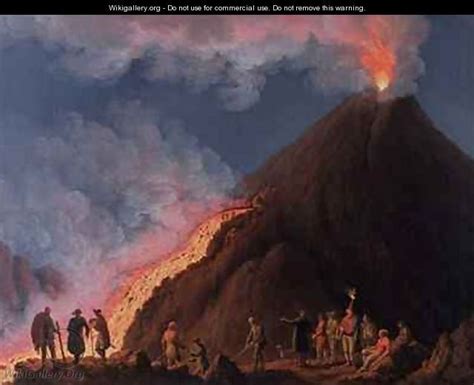 vesuvius painting | The Eruption of Mount Vesuvius in 1774 - Jakob ...