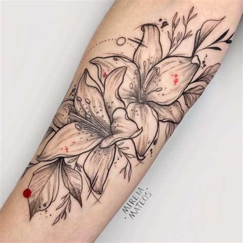 Lily tattoo ideas photos