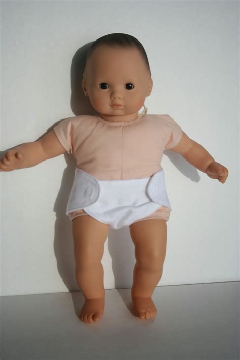 Arts and Crafts for your Bitty Baby Doll: Diaper for Bitty Baby + Bitty Twin Doll