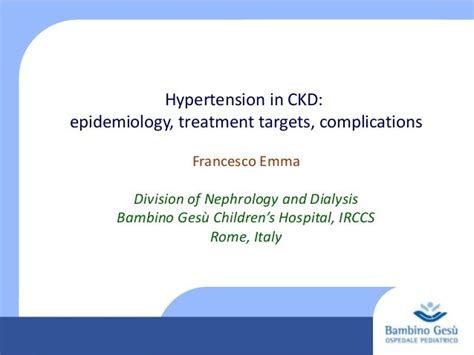 3-2. Hypertension in CKD. Francesco Emma (eng)