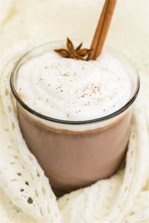 Cinnamon Hot Chocolate {Made on the Stovetop} - Simply Stacie