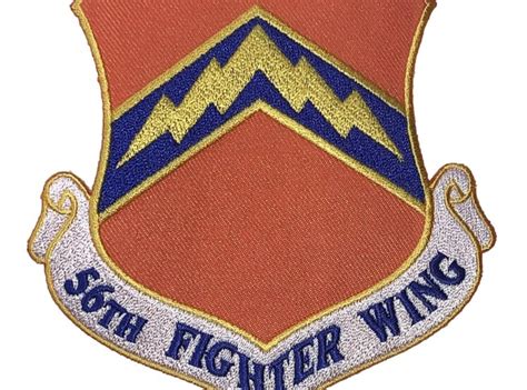 56th Fighter Wing Patch – Sew On - Squadron Nostalgia