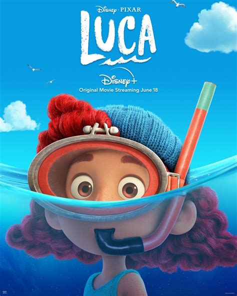 Disney/Pixar's "Luca" Character Posters Released - Disney Plus Informer