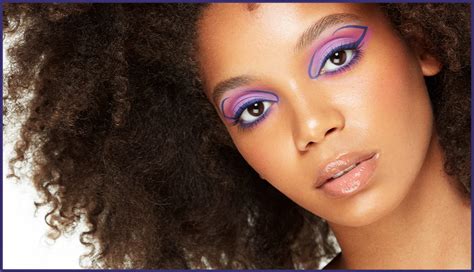 How to Graphic Eyeliner Looks - Part 2 - Purple and Pastel | Kryolan ...