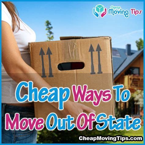 7 Cheap Ways To Move Out Of State ((2021)) Ultimate Savings Guide | Moving tips, Move out of ...