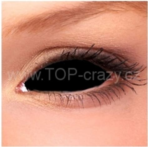 BLACK SCLERA Prescription Contact Lenses - Lucifer - Colored ...