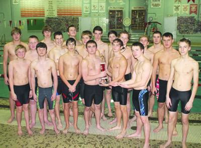 Boys Swimming: Red Hawks own home invite, eke by Fort | Swimming | hngnews.com