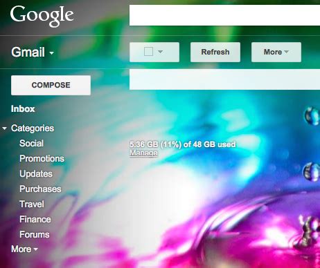 Customize Gmail Themes