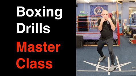 Boxing Footwork Drills Masterclass - YouTube