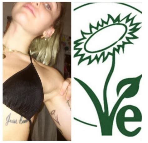 Miley Cyrus Celebrates Vegan Movement with New Sunflower Tat- PopStarTats