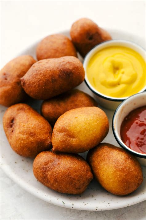 Easy Homemade Mini Corn Dogs Recipe | recipecritic