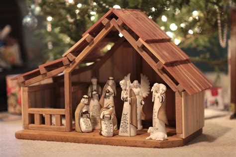 Rustic Nativity Stable Barn Christmas Decor by TheReclaimedNation ...