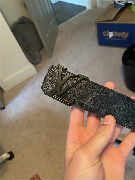 Louis Vuitton LOUIS VUITTON BELT BLACK | Grailed