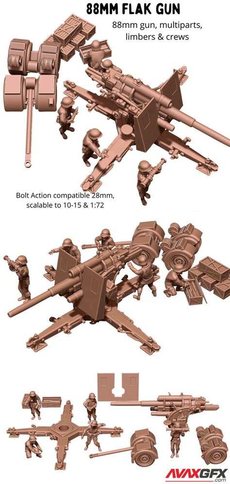 Mk. XII Mobile Gun Turret (Cybernetic Gun-Plattform) - 3D Print Model ...