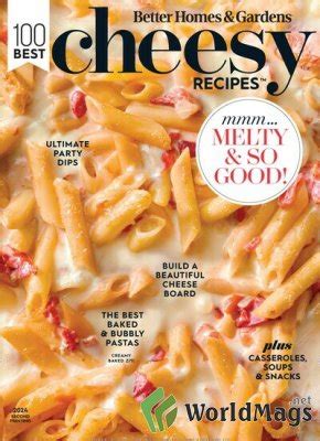 Better Homes & Gardens USA - Cheesy Recipes 2024 » PDF Digital Magazines