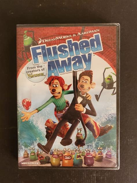 Flushed Away (DVD, 2007, Widescreen) New, Sealed | eBay