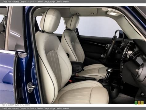 Satellite Grey/Lounge Leather Interior Photo for the 2018 Mini Hardtop Cooper S 4 Door ...