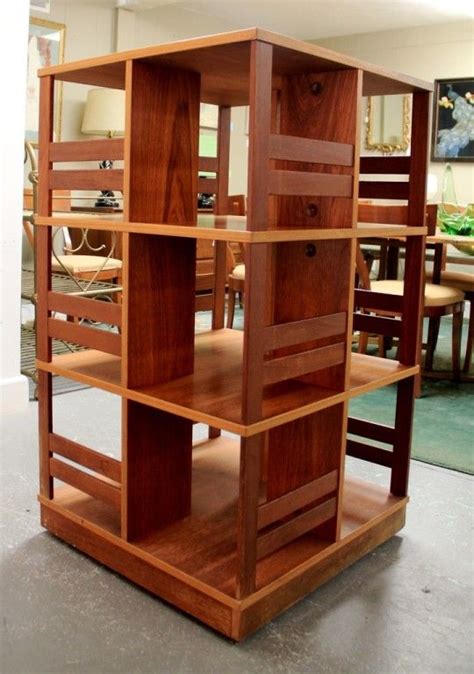 Danish Rotating Bookcase (46"H x 27"square) | Bookcase, Home decor, Home