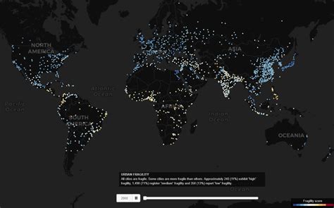 Urban fragility: Interactive map | Map, Interactive map, Urban