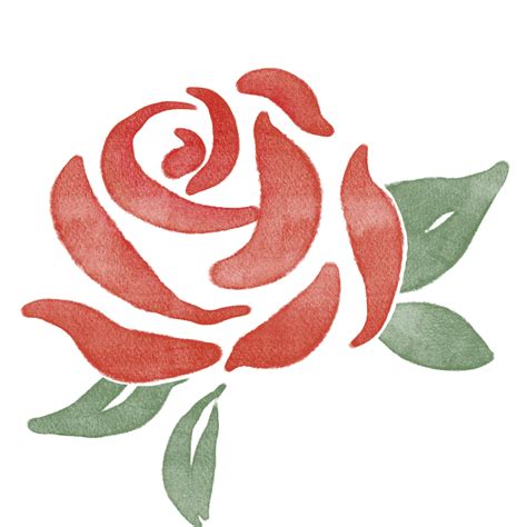 Red Rose Watercolor Painting 20037787 PNG