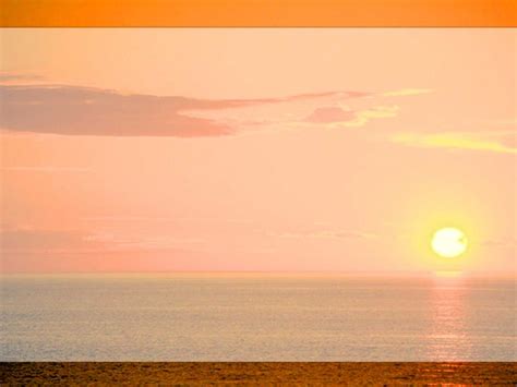 🔥 Sunset Beach PowerPoint Background Templates | CBEditz