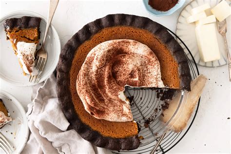 Chocolate Sweet Potato Pie