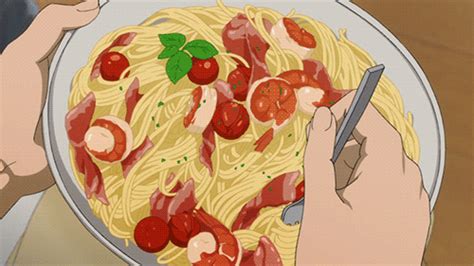 I've been eating for you... | Anime bento, Vídeos de receita, Ilustrações de alimentos