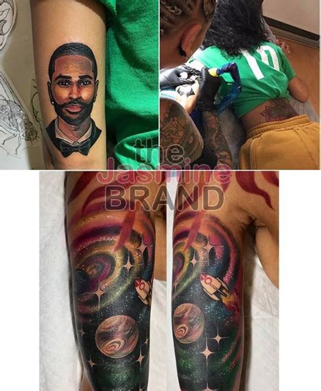 Jhene Aiko Gets Several Tattoos Covered, Including Big Sean’s Face ...