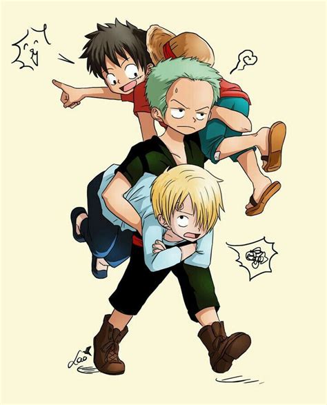 Luffy, Zoro & Sanji ♡ | Manga anime one piece, One piece drawing, One ...