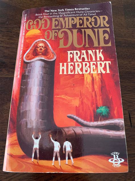 Excited to share this item from my #etsy shop: God Emperor Of Dune Book Frank Herbert 1984 Dune ...