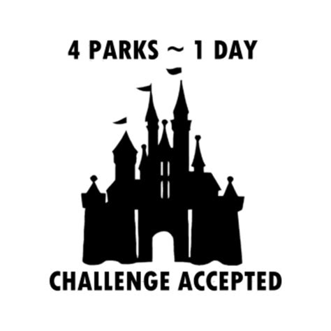 DISNEY FOUR PARKS - Disney - T-Shirt | TeePublic