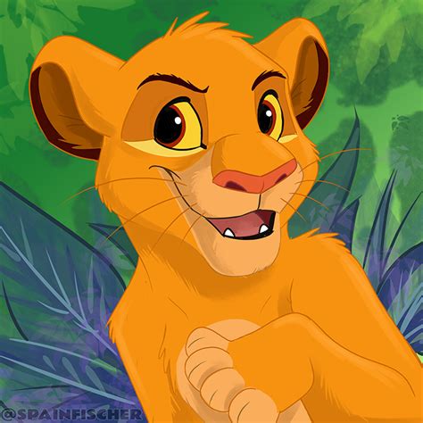 Fan Favorites #39 - Cub Simba by SpainFischer on DeviantArt