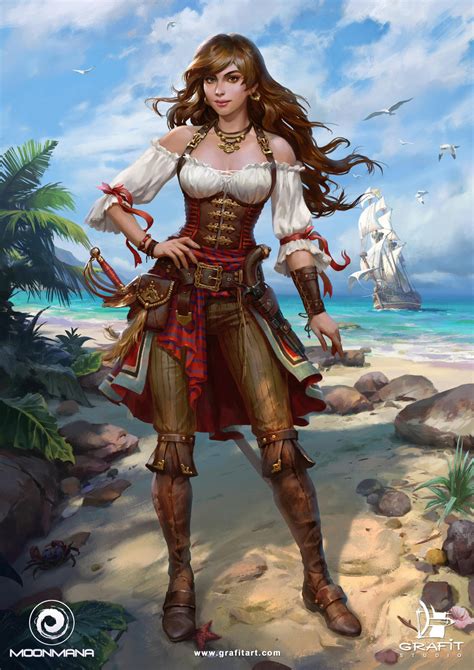 Pirate Girl by Grafit-art on DeviantArt