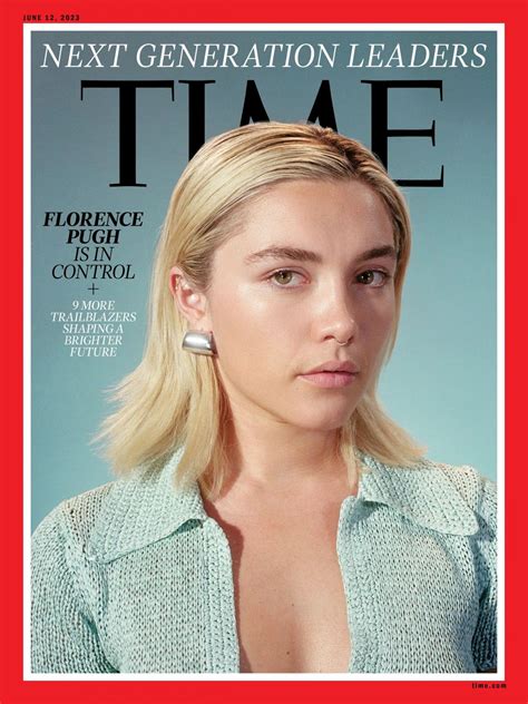 FLORENCE PUGH in Time Magazine: Next Generation Leaders, June 2023 ...