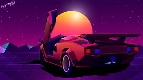 Lamborghini Countach 80's stlye by Ugly-Monkey on DeviantArt