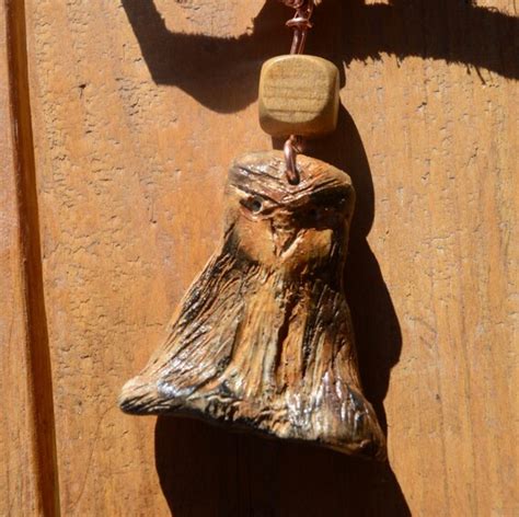 Items similar to Burning Man Owl Moloch Bohemian Grove Clay Pendant ...