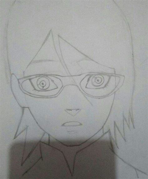 Art of Sarada Uchiha | Boruto Amino