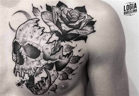 ᐅ Los mejores tatuajes de calaveras | Logia Tattoo Barcelona