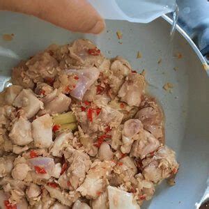 Ayam Cincalok (Chicken with Fermented Shrimp)