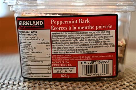 Costco Kirkland Signature Peppermint Bark Review - Costcuisine