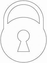 Shape Of Keyhole  Free Printable Papercraft Templates sketch template