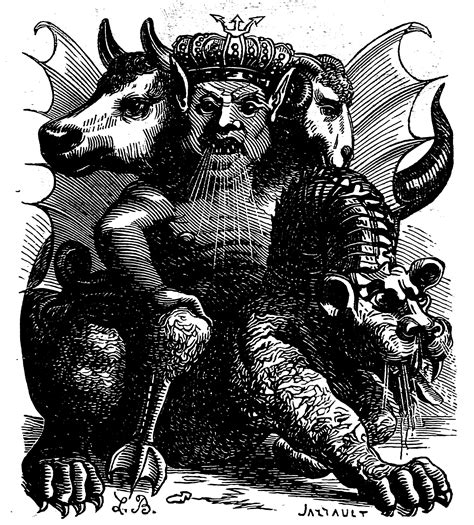 Illustrations from a book on demonology by Collin de Plancy dated to ...