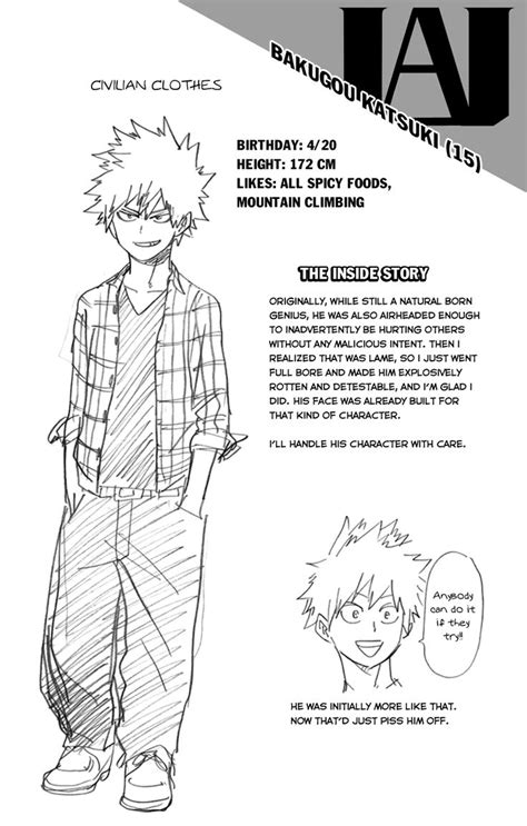 Character info: Bakugou Katsuki | 나의 히어로 아카데미아 | Pinterest