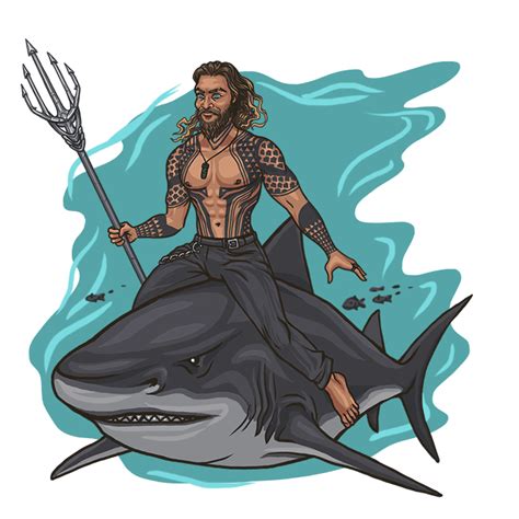 Aquaman riding a shark | Aquaman dc comics, Aquaman drawing, Aquaman